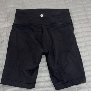Lululemon 8” biker shorts size 6